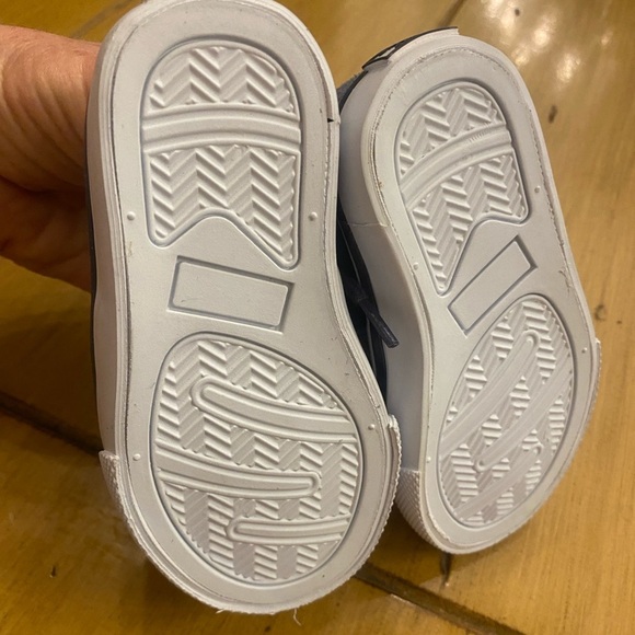 Janie & Jack Blue Suede Leather Wing Tip Shoes New without tag NWOT Size 6 - Picture 9 of 12